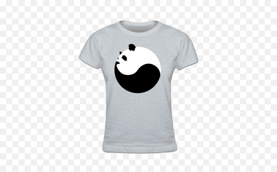 Ying Yang Panda Face Womens T - Short Sleeve Emoji,Ying Yang Emoticon