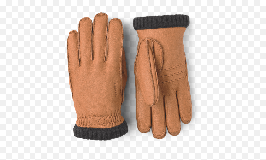 Everything You Need To Survive A Blizzard Garmentory - Hestra Deerskin Primaloft Rib Gloves Emoji,Emoticon Gloves And Beanie