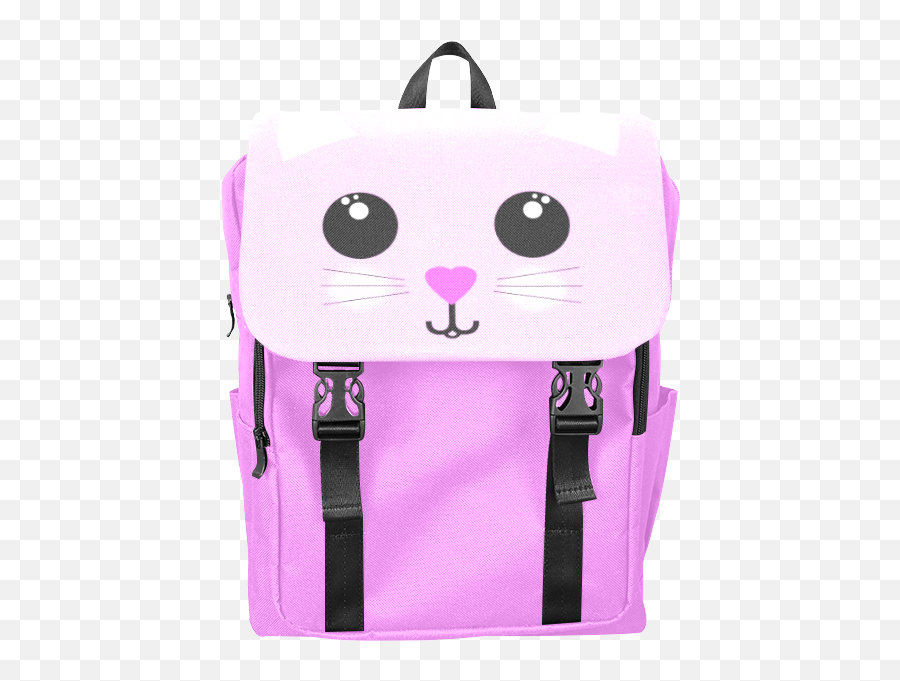 Kawaii Kitty Casual Shoulders Backpack - Backpack Emoji,Jansport Emojis Kids Backpack
