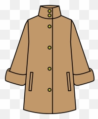 Brown Coat Clipart - Long Sleeve Emoji,Coat Emoji