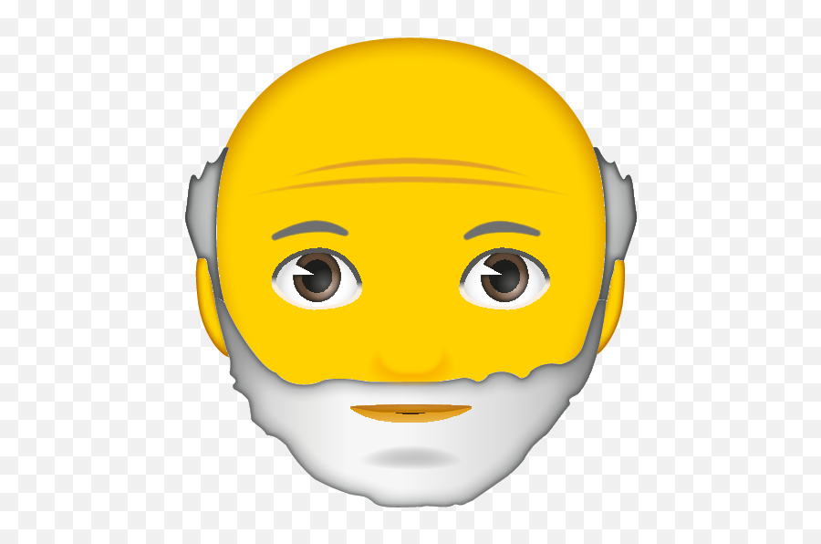 Emoji U2013 The Official Brand Old Man Fitz 0 - U1f474 Old Man With Beard Emoji,Beard Emoji