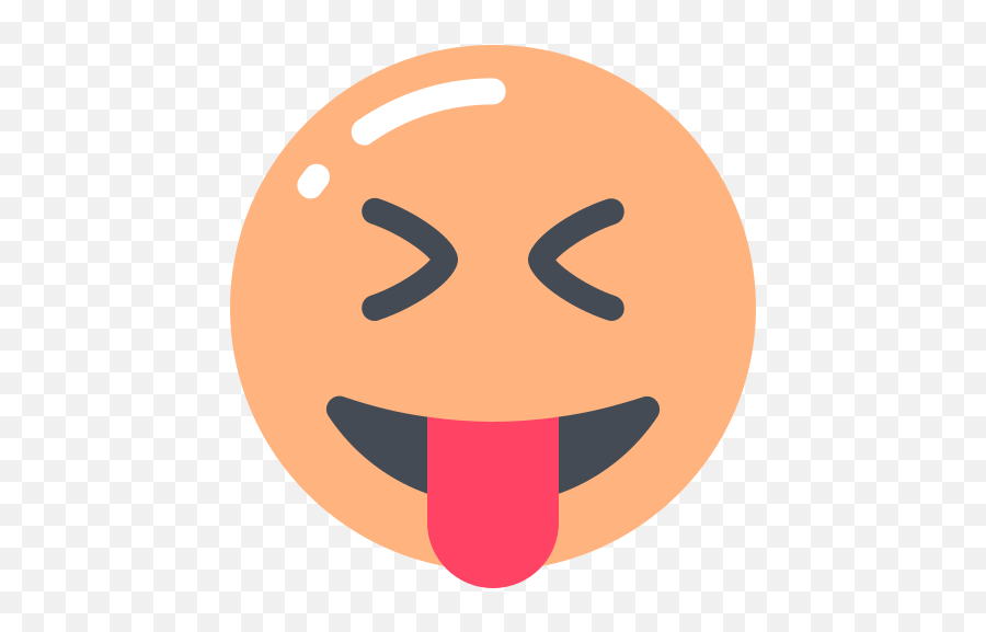 Squinting Face Tongue Emoji Free - Icon,Squint Emoji