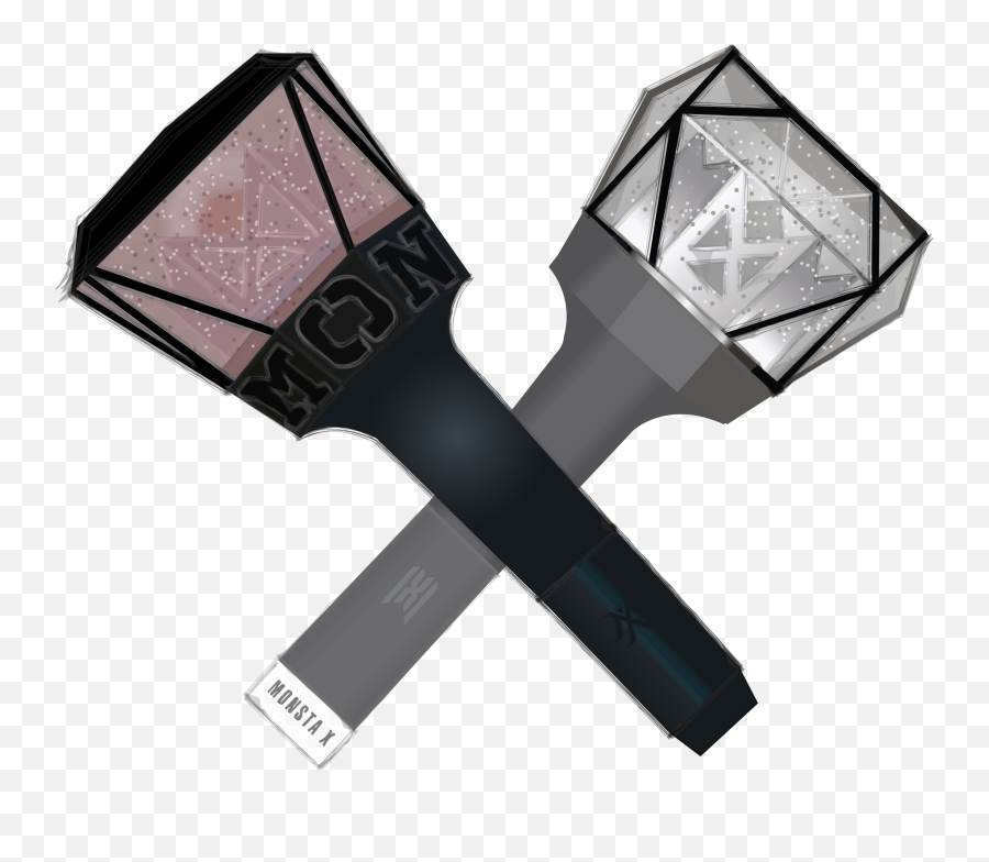 Monstax Monbebe Fanlight Sticker - Monsta X Lightstick Png Emoji,Monsta X As Animal Emojis