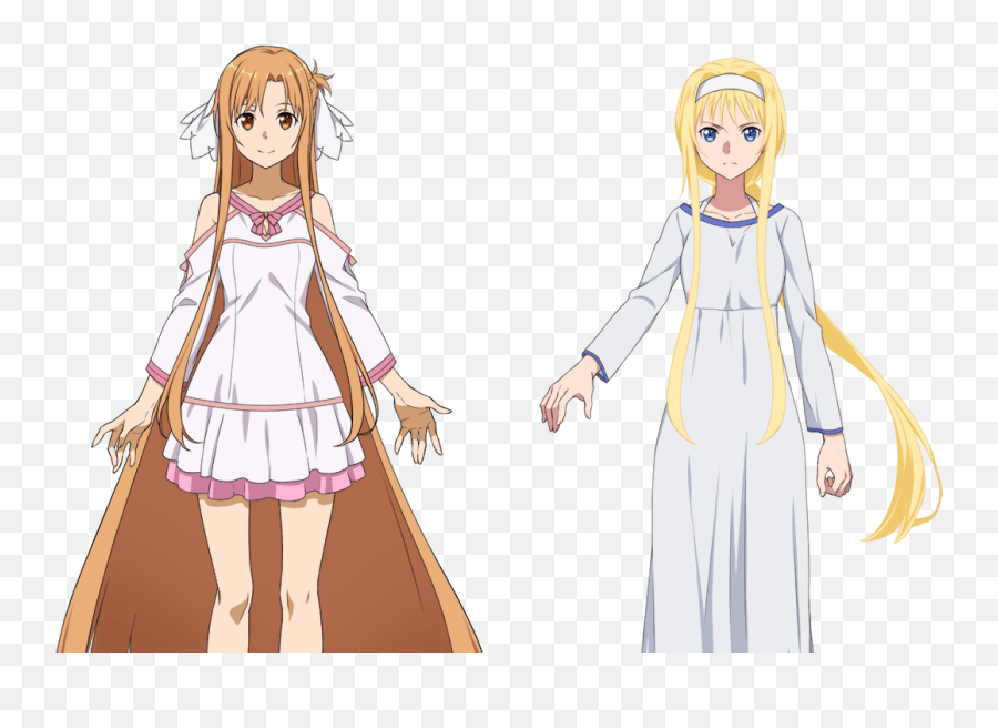 Sword Art Online - Asuna Yuuki Y Alice Schuberg Sword Art Emoji,Sword Art Online: Hollow Realization Too Much Emotion