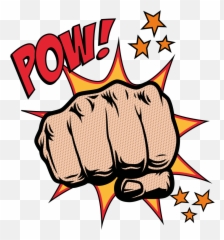 Fist Hitting With Lettering T - Shirt Emoji,White Fist Emoji