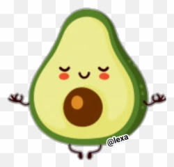 Sticker Maker - Avocado Yoga Emoji,What Is The Pregnant Emoji Meme