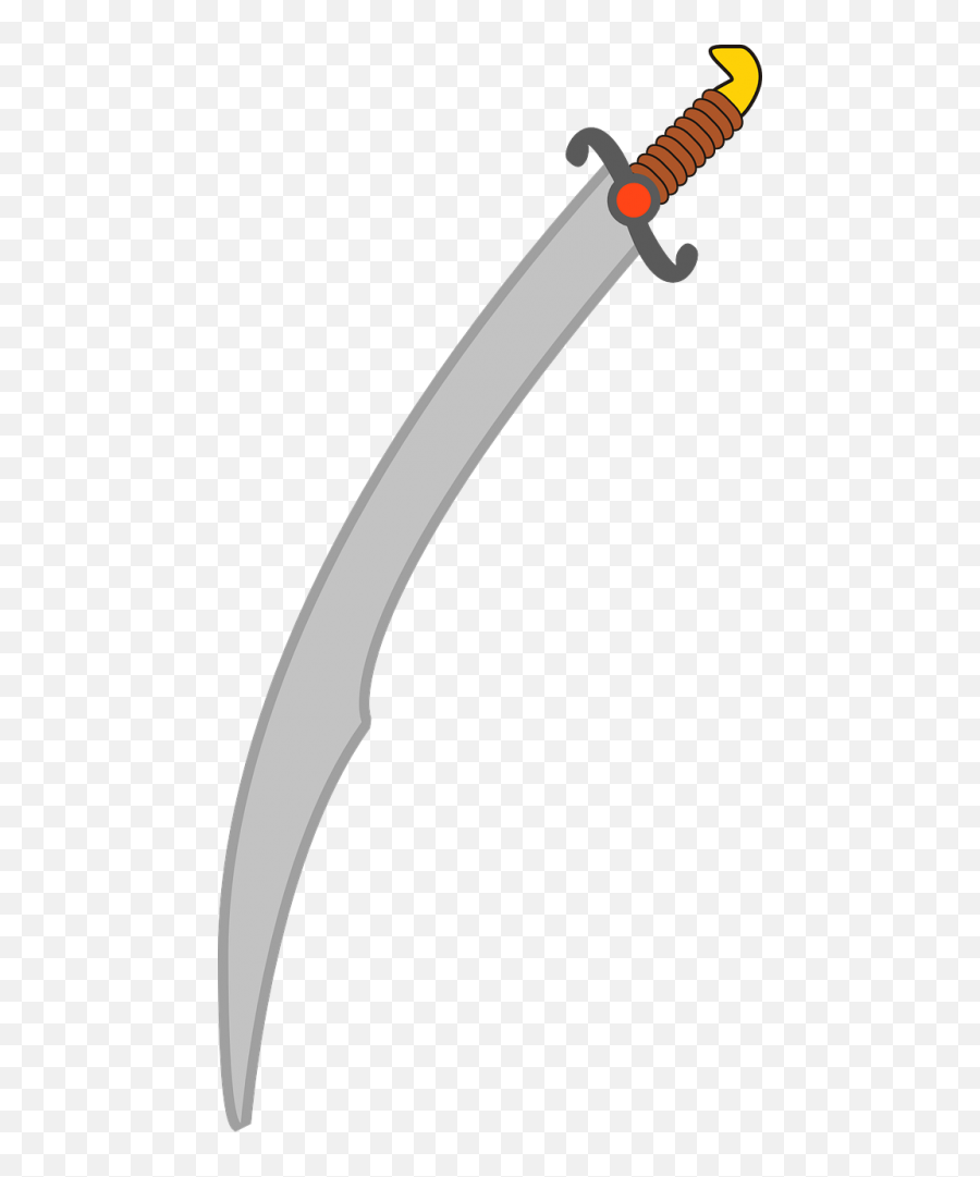 Scimitarsliceswordweaponsharp - Free Image From Needpixcom Emoji,More Emoji Swords