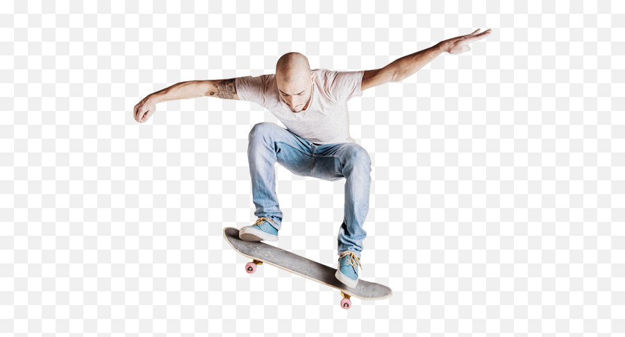 Ftestickers Man Skateboard Jump Sticker By Danial8986 Emoji,Skater Emoji