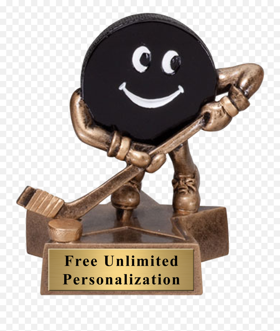 Little Buddy Hockey Trophy - K2 Awards And Apparel Ice Hockey Emoji,Yes Emoticon Snowboard