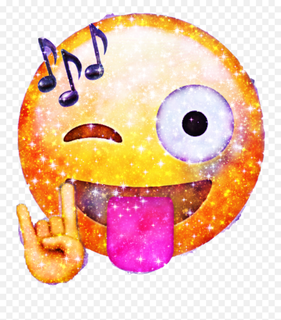 Emojiday Emojichallenge Myemoji Sticker - Rockstar Emoji,Rockstar Emoji