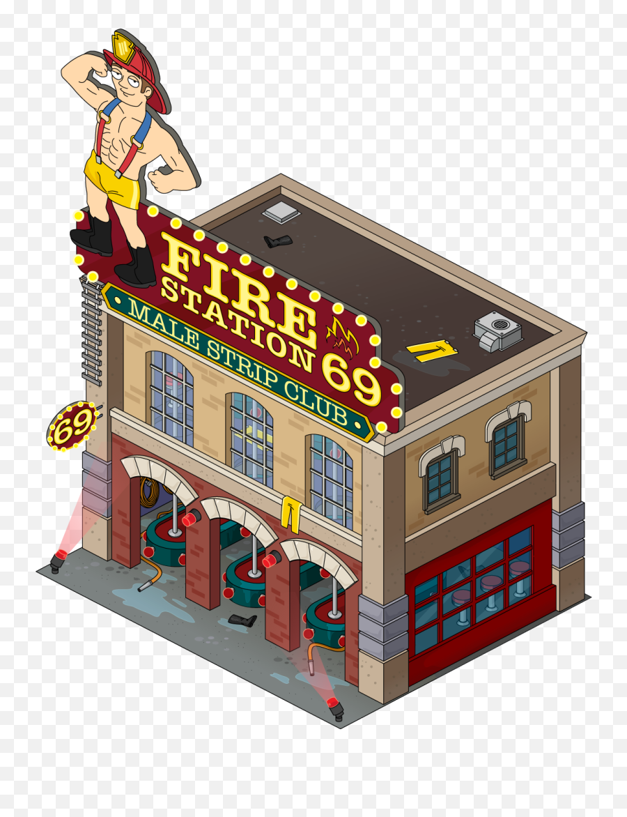 Fire Station 69 Male Strip Club - House Family Guy Lego Emoji,Male Stripper Emoji