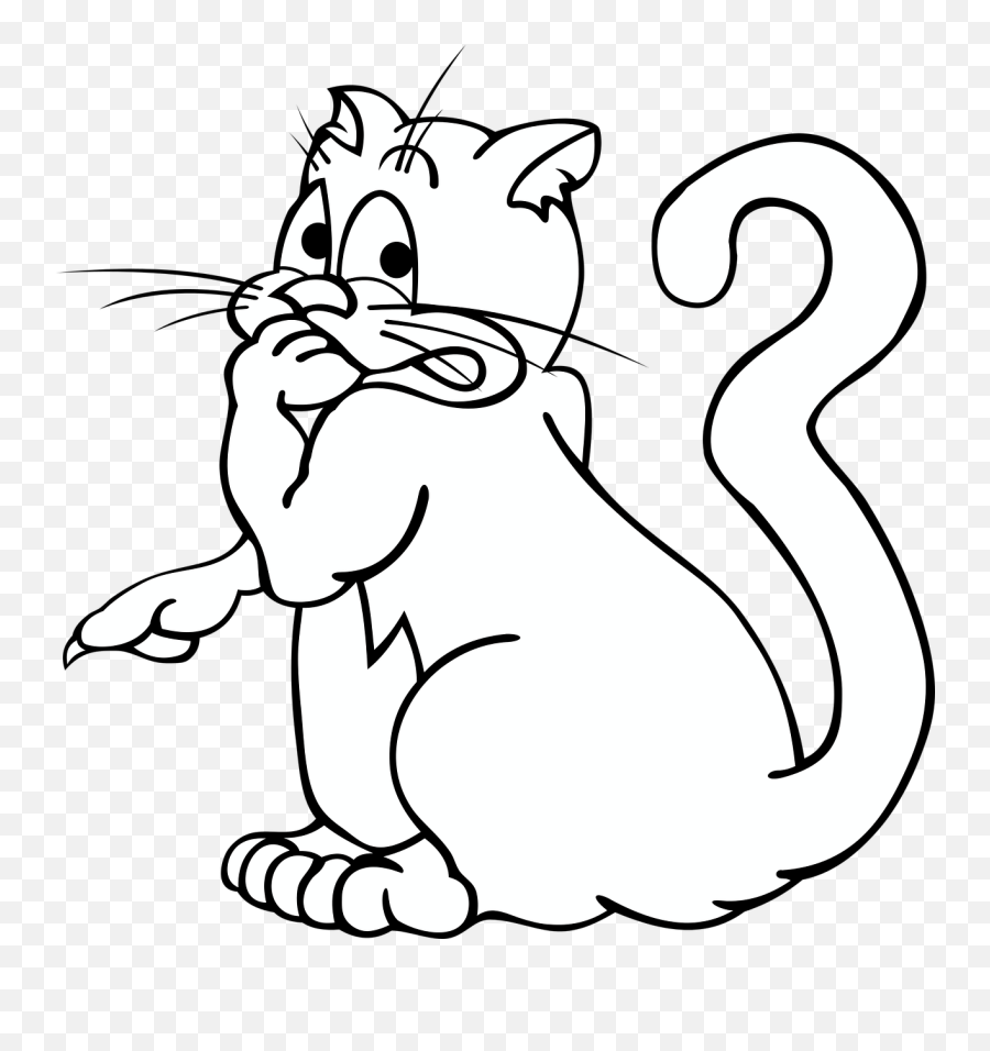 Cat Animal Kitten Tomcat Pet - Cat Emoji,Cat Emotions And Body Language