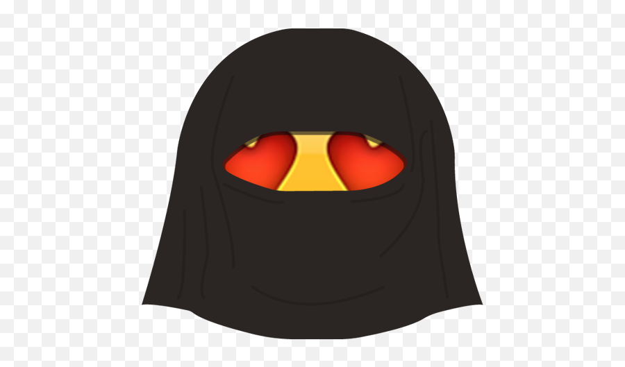 Burka Emoji By David Seyboth - Supernatural Creature,Red Beard Emoji