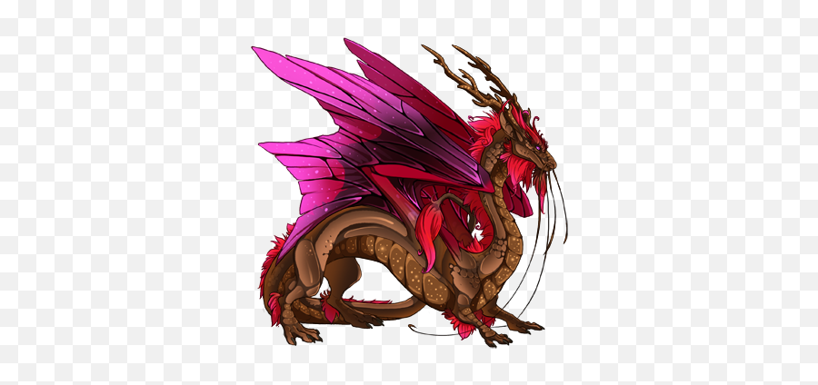 Prettiest Dragon Above - Anime Red And Gold Dragon Emoji,Dragon Emoji Pillow