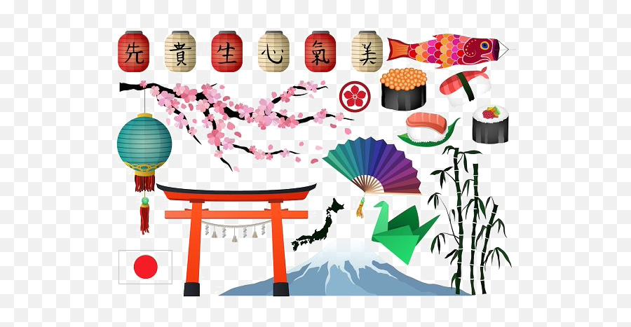 Japanese Designs Png Free Download Png Svg Clip Art For Web - Fushimi Inari Taisha Emoji,Punching Emoji Japanese