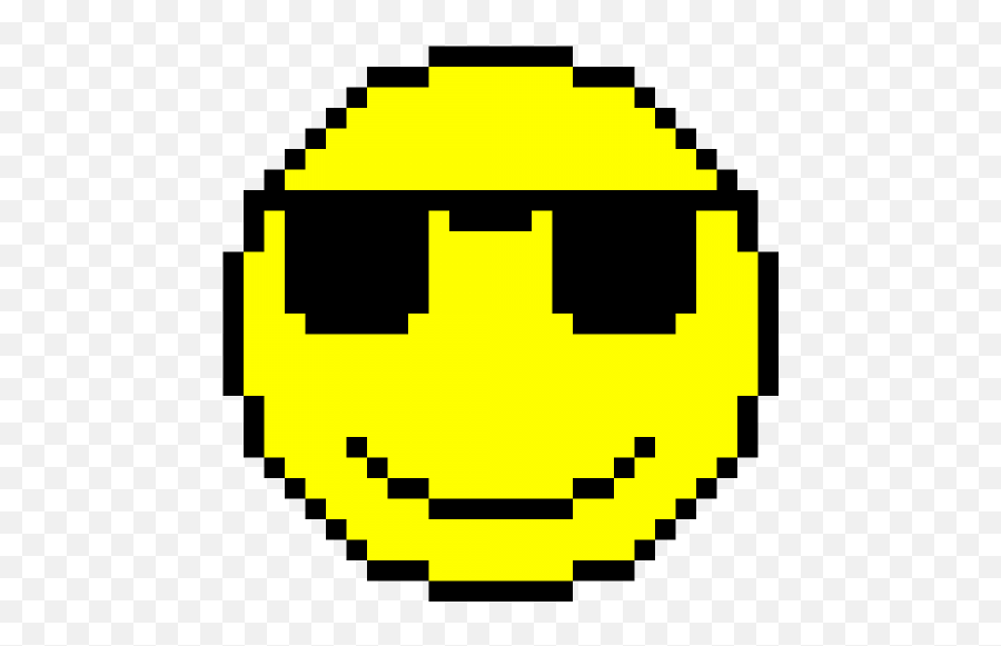 Xxmuhammadxxu0027s Gallery - Pixilart Emoji Spreadsheet Pixel Art,Sunglasses Emoji Black And White