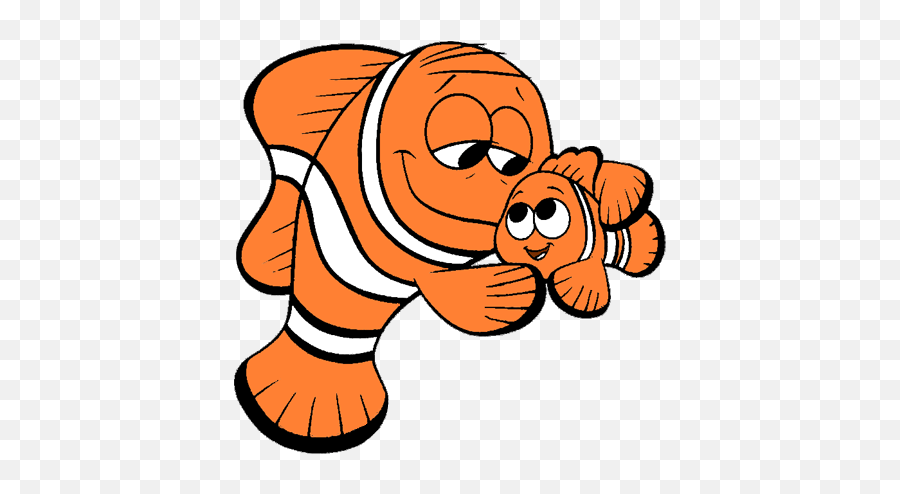Finding Nemo Marlin Clip Art - Clipart Finding Nemo Marlin Emoji,Finding Nemo Told By Emoji