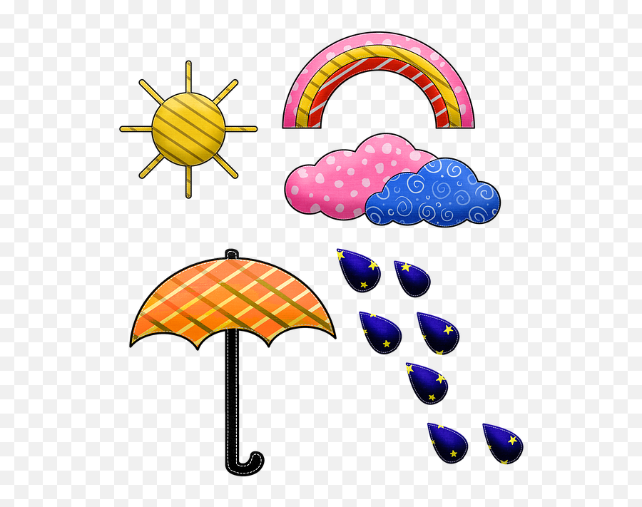 Nature Sun Clouds Sky Fabric Emoji,Fabric Of Emotion