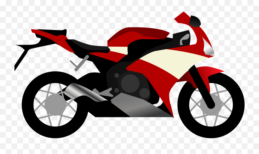 Motorcycle Bike Clipart - Yamaha R3 Price In Guwahati Emoji,Free Motorcycle Emoji