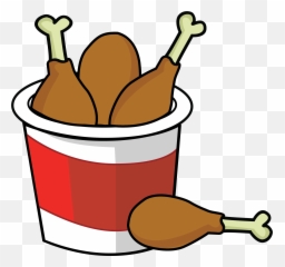 Dishes Clipart Roast Fish Dishes Roast - Fried Chicken Clipart Transparent Background Emoji,Roast Hand Emoji