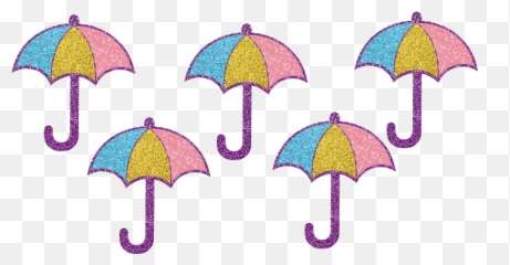 Aplique Glitter Chuva De Amor Guarda - Chuva Piffer E Cia Guarda Chuva Da Chuva De Amor Emoji,Apliques De Emotions Em Eva