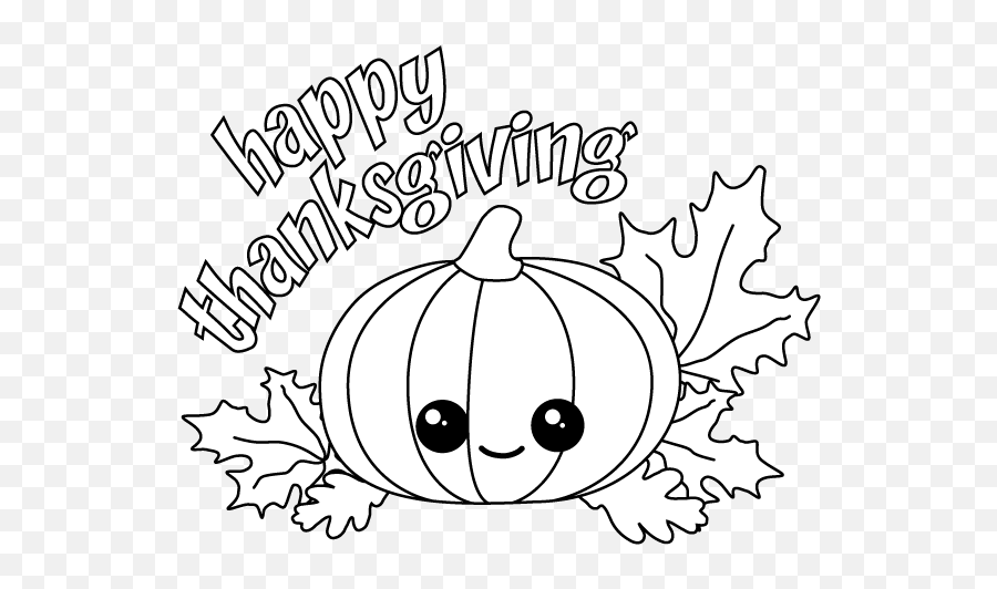 5 Best Happy Thanksgiving Printable Signs - Printableecom Cute Kawaii Thanksgiving Coloring Pages Emoji,Black Family Happy Thanksgiving Emojis