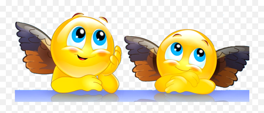 Pin By Delia Margoht On Seleccionadas Animated Smiley - Emoticones Angelitos Emoji,Outlook Emojis