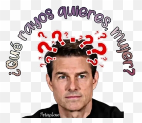 Tom Cruise Stickers For Whatsapp - Hair Design Emoji,Cruise Emoji