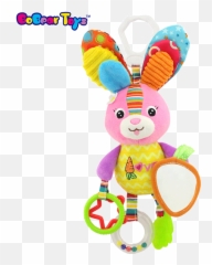 Bobeartoys Baby Rattle Hand Ring Bell - Brinquedos Para Bebê Recém Nascido Emoji,Emoticon Rabbit Plush