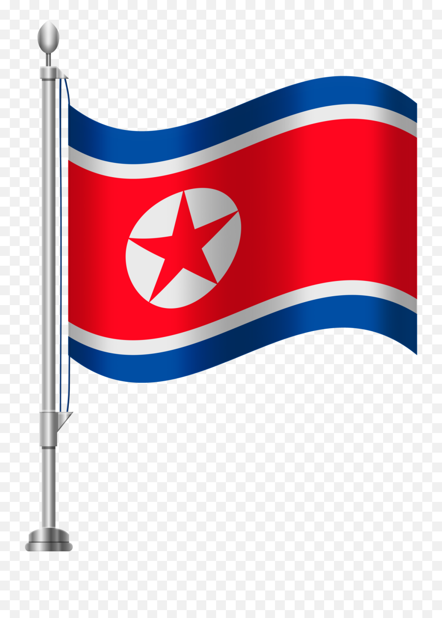 North Korea Flag Png Clipart - Clip Art North Korea Flag Emoji,Alabama Flag Emoji