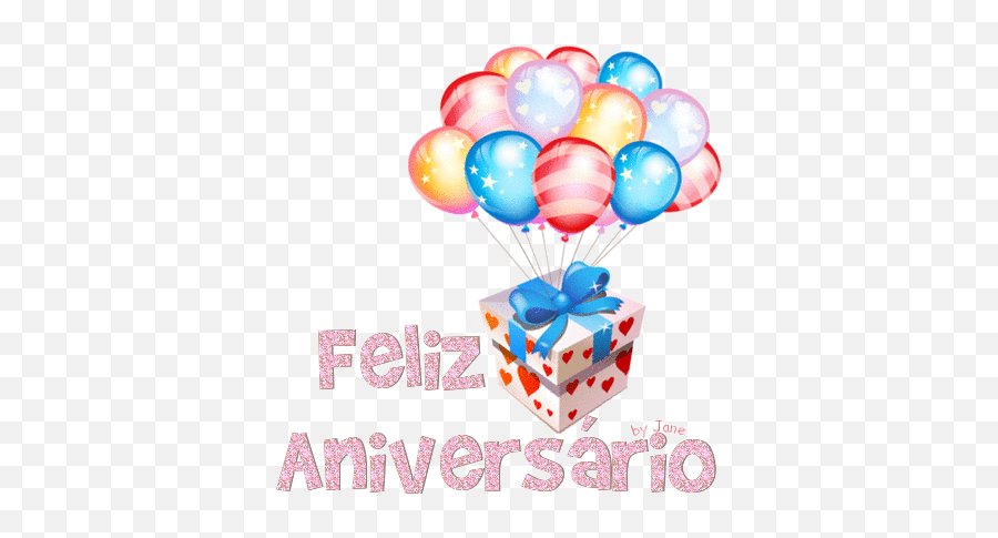 Daniela Ferreira - Birthday With Cake And Balloons Animation Emoji,Desenho Salto Alto Emoticons Whatsapp