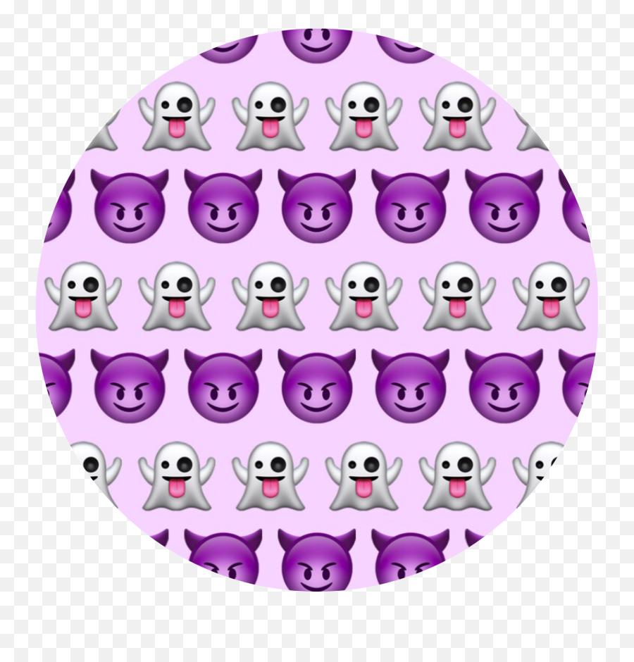 Devil Pattern Patternator Purple Sticker By Dex - Happy Emoji,Windows Messenger Emoticons Devil