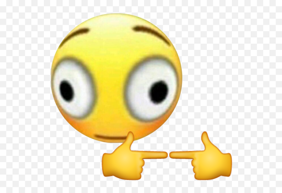 A Cursed Emoji I Made For Texture And Shading Practice - Concerned Reaction,What Kind Of Shading Do Iphone Emojis Have