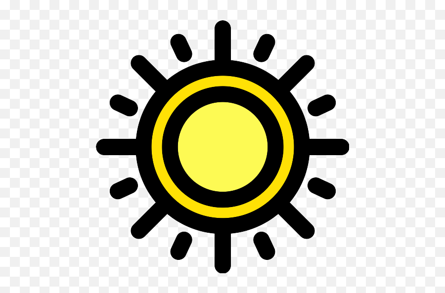 Sun Ios 7 Interface Symbol Vector Svg Icon - Png Repo Free Charing Cross Tube Station Emoji,Apple Emojis Sunshine Smiley