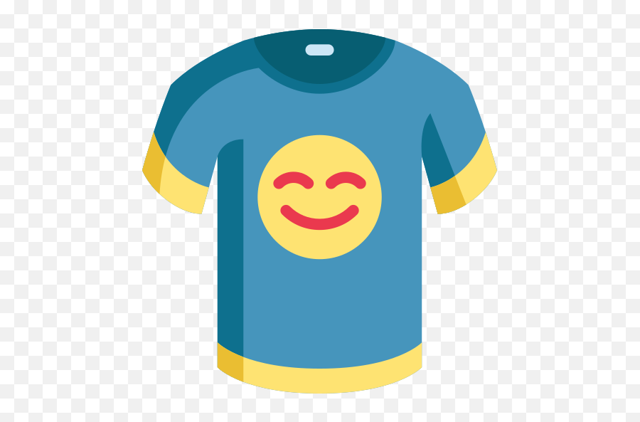 Tshirt - Happy Emoji,Emoticon With Glasses Tshirt