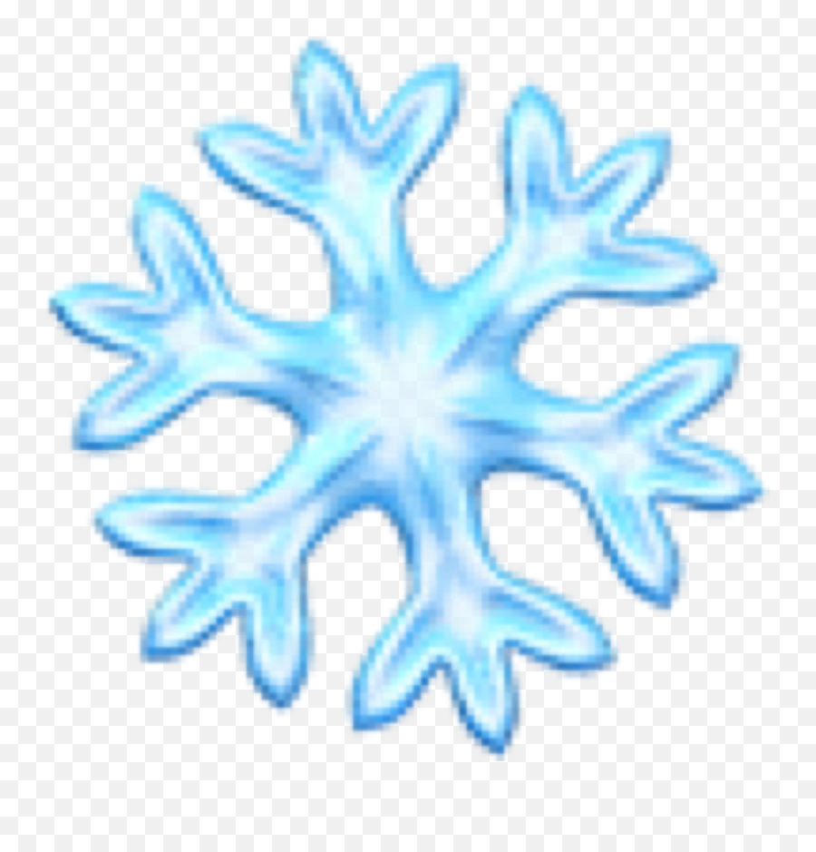 3a14bf090b0f1 - Transparent Snowflake Emoji,Snow Falke Emoji