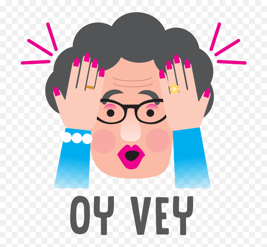 Beck Feiner - Yiddish Emojis Jewish Oy Vey Emoji,Workout Emoji