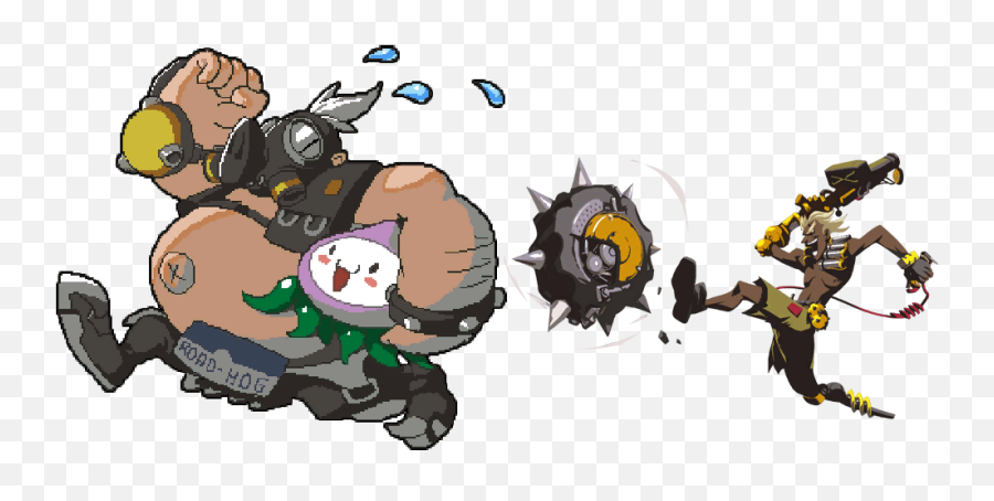In A Fit Of Ocd Iu0027ve Connected All The Combo Sprays R Emoji,Best Emoticons For Junkrat