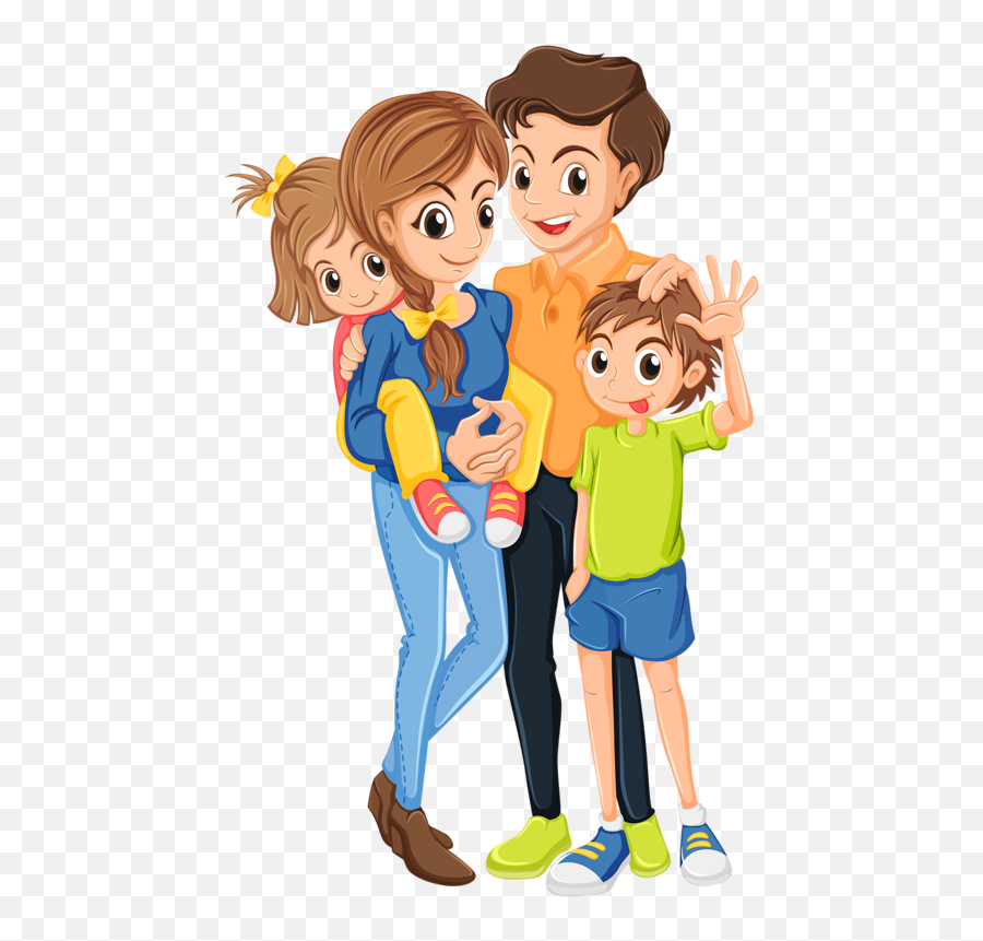 Download Family Clipart Grands - Happy Family Clipart Emoji,Parents Emoji
