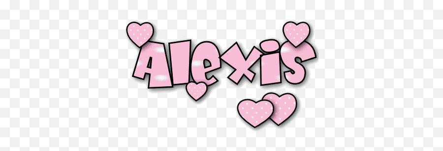 Alexis 480569 Animation A Names Gifgifscom Alexis Emoji,The Name Lily Spelled By Emojis