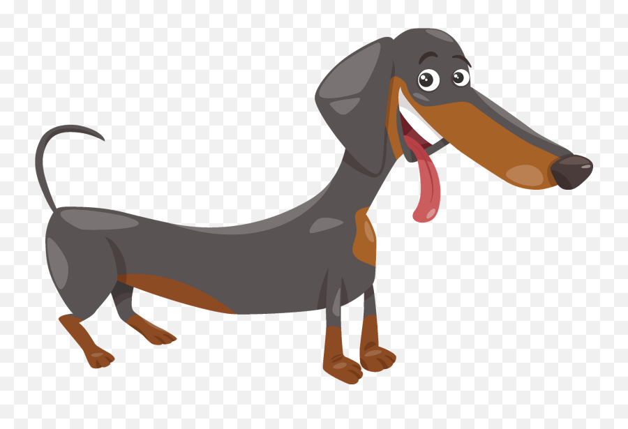 Dachshund Dog Clipart - Dachshund Emoji,Weenie Dog Emoji