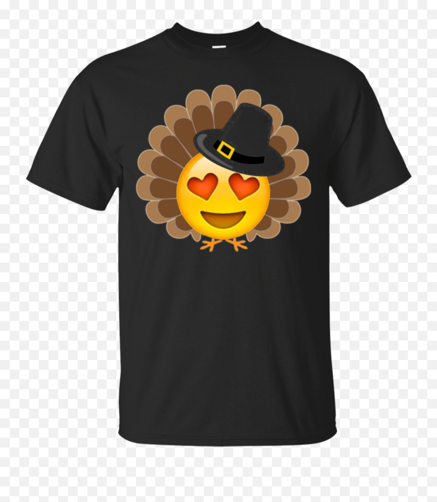 Turkey Emoji Shirt Heart Eye Big Smile Tshirt Thanksgiving,Heart Smiles Emoji