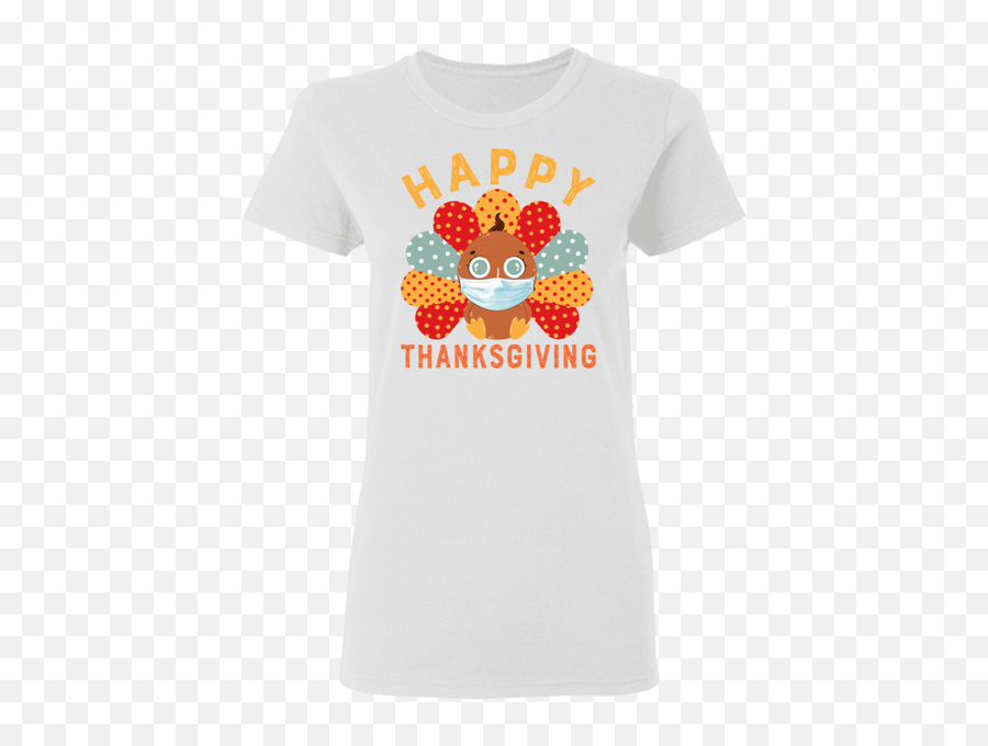 Happy Thanksgiving Turkey Face - Funny Quarantine Gift Emoji,Happy Thanksgiving Emoji