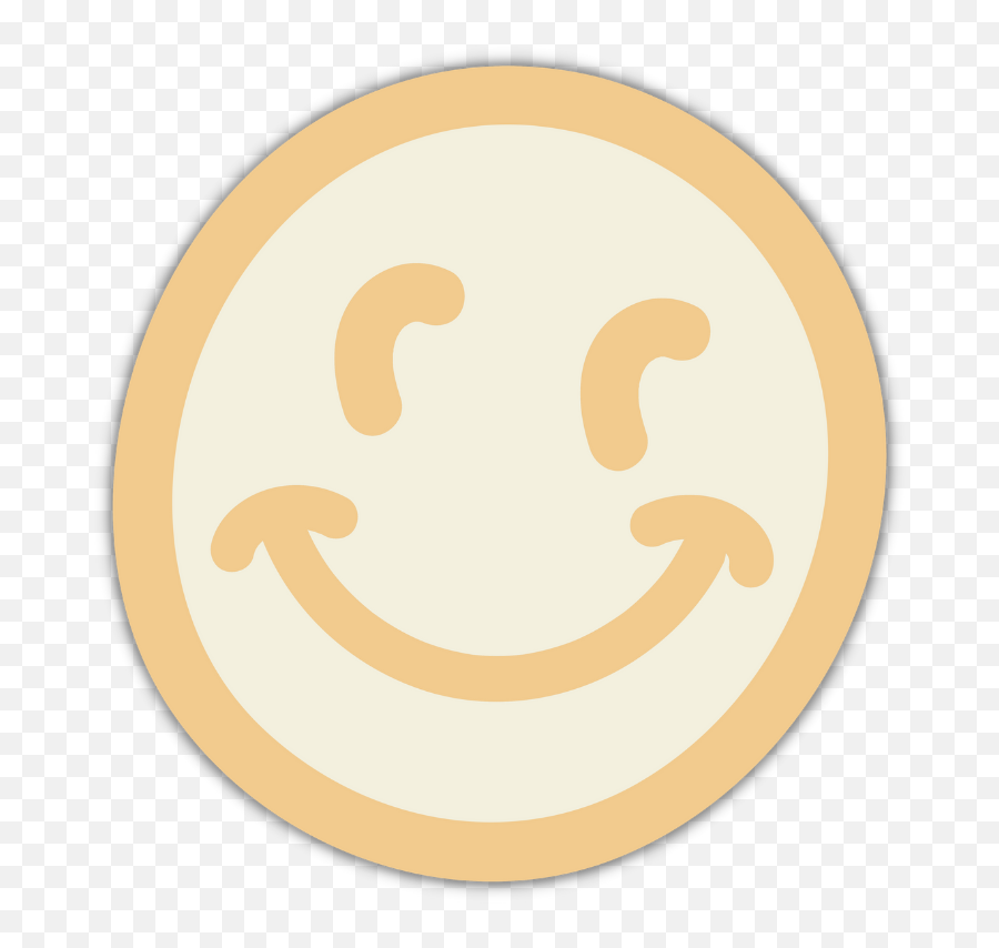 Smiley Guy Sticker U2014 Find The Good - Apparel Emoji,:3 Emoticon