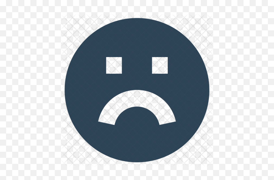 Sad Emoji Icon - Dot,Emoji Sheets Target