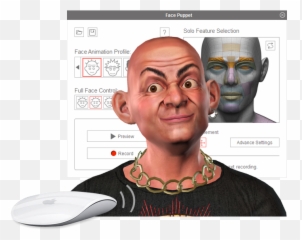 Generate 3d Face With The Smart Facial Animation Editing - 3d Face Generator Emoji,Cartoon Emotions