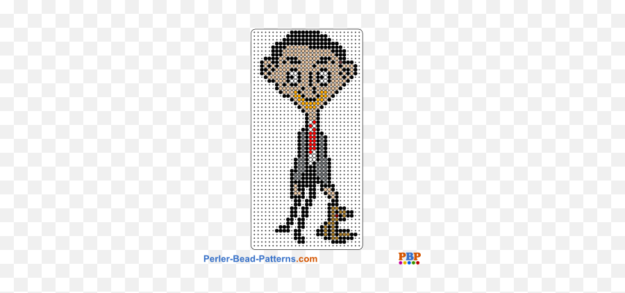Mr Bean Perler Bead Pattern And Designs - Science Museum Emoji,Mr Bean Emoji