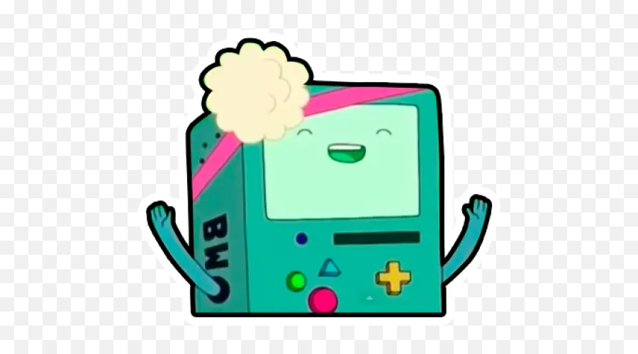 Bmo Stickers For Whatsapp - Clip Art Emoji,Adventure Time Emoji App