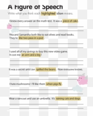 Itu0027s Raining Idioms Lesson Plan Educationcom - Figures Of Speech Exercises Emoji,Fergalicious Definition Emoticon