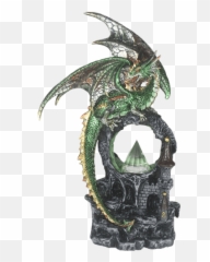 Green Dragon With Crystal Statue - Dragon Emoji,Crystal Meth Emoji